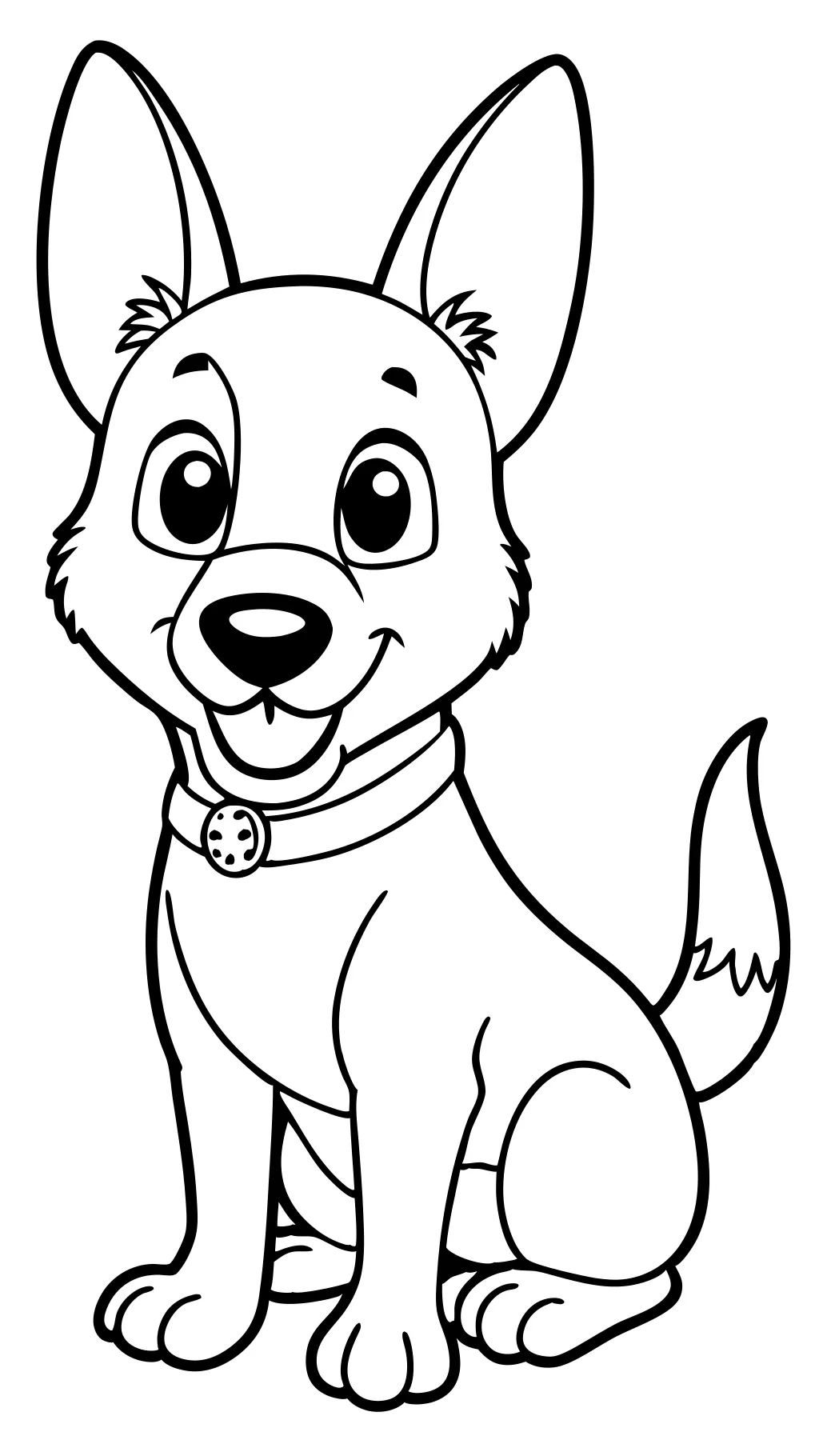 bluey coloring pages